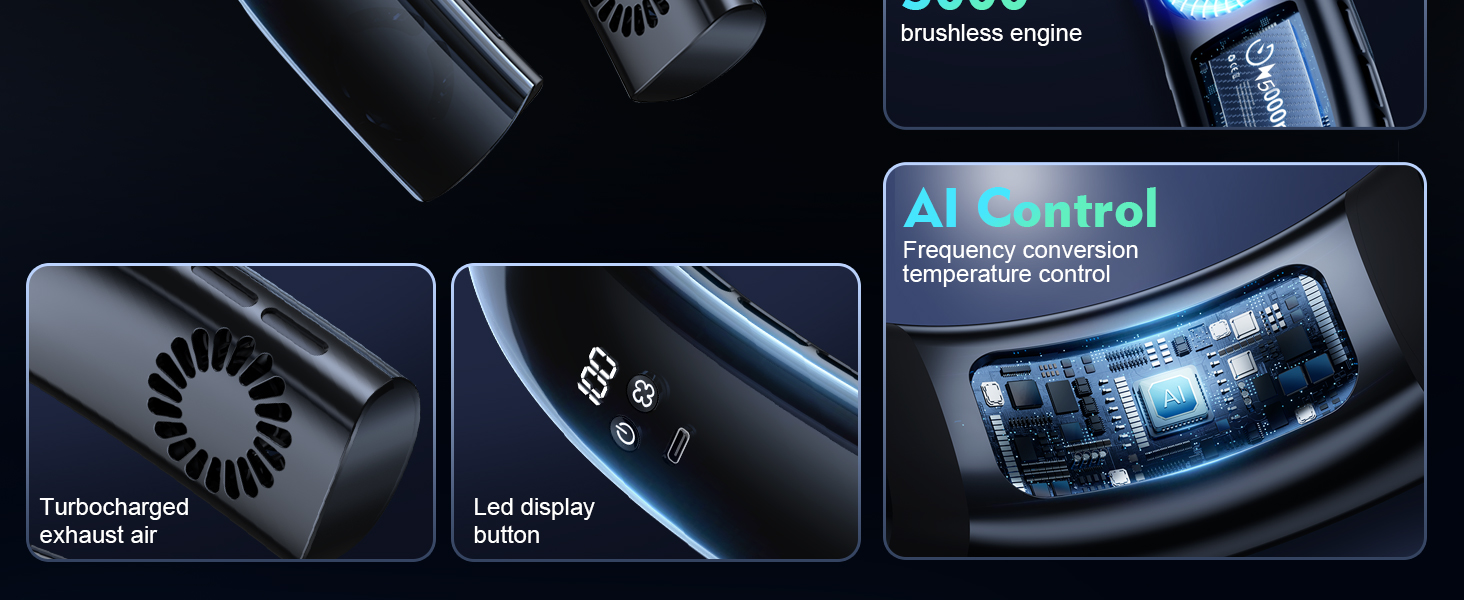 portable fanneck fan