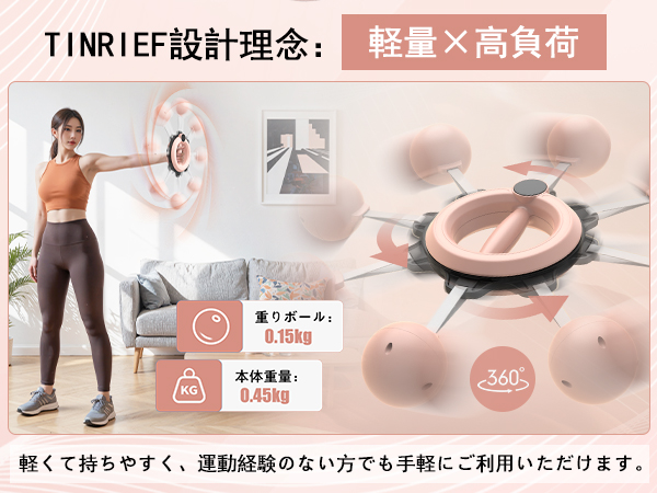 Amazon.co.jp: TINRIEF 二の腕痩せ 新設計モデル 前腕 手首 筋