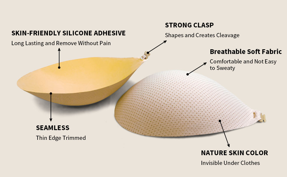 adhesive bra