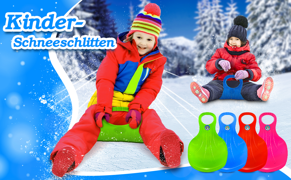 Schneerutscher SCHLITTEN Schneegleiter aufblasbar PIZZA 81 cm - sklep  internetowy OrionAGD.pl