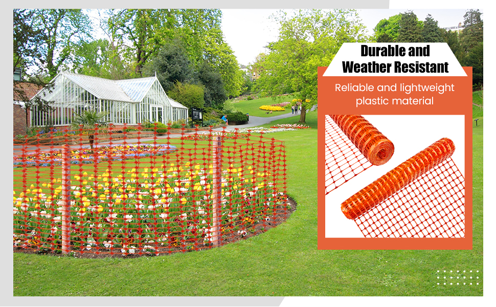 Safety Fence Construction Plastic Mesh Fencing Roll