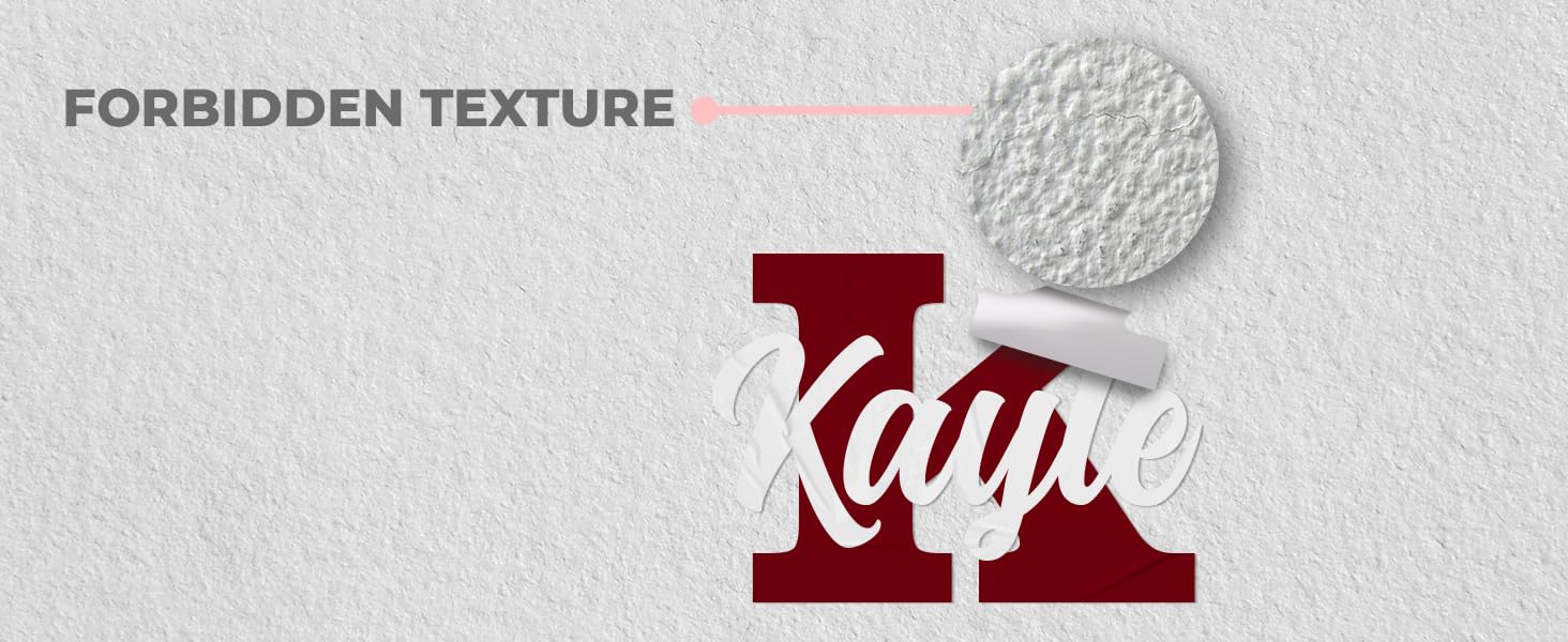 A+ NAME + INITIAL WallDecal