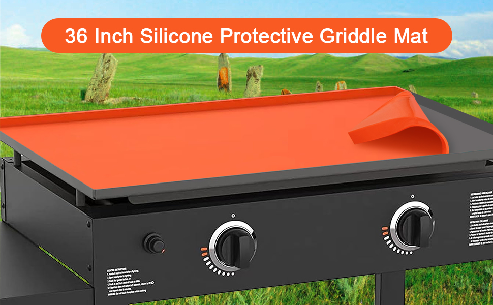 Griddle Mat for Blackstone Grill 36 Inch Heavy Duty Food