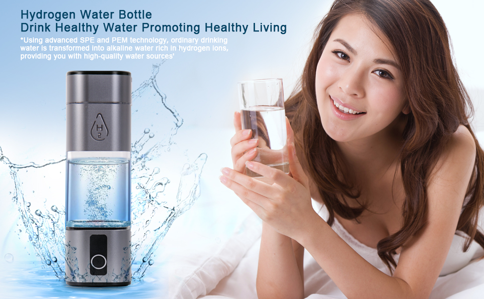 Amazon.com: Hydrogen Water Bottle, Portable Hydrogen Water Bottle - Hydrogen Water Bottles For Sale Near Me
