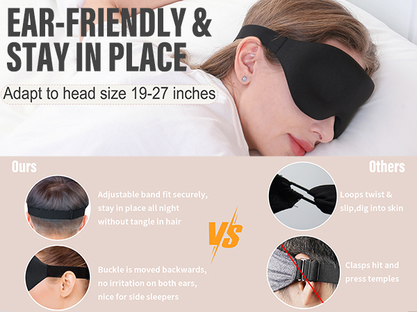 To a person that / WOKE 2枚セット Amazon.com: YIVIEW Sleep Mask for Side Sleeper, Complete