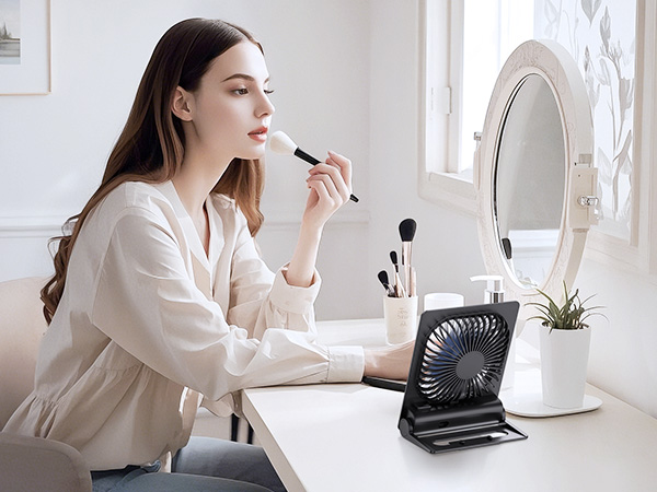 lash fan makeup fan portable desk fan for women