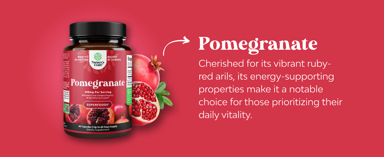 Pomegranate 60ct