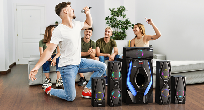 surround sound stereo home theater speakers