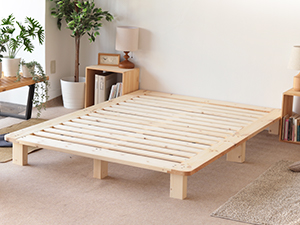ベッドフレーム シングル すのこベッド 天然無垢パイン 耐荷重200kg 楽天市場】すのこベッド シングル 北欧パイン 天然木 耐荷重
