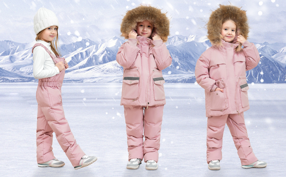 Toddler Girls Snowsuit