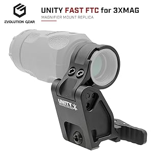 実物 Unity aimpoint ブースター マウント マグニファイア Unity Tactical FAST FTC Aimpoint Mag Mount