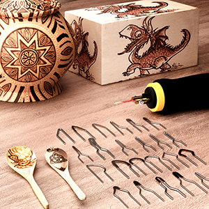 wood burning pen