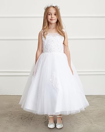 girl white dress shoe