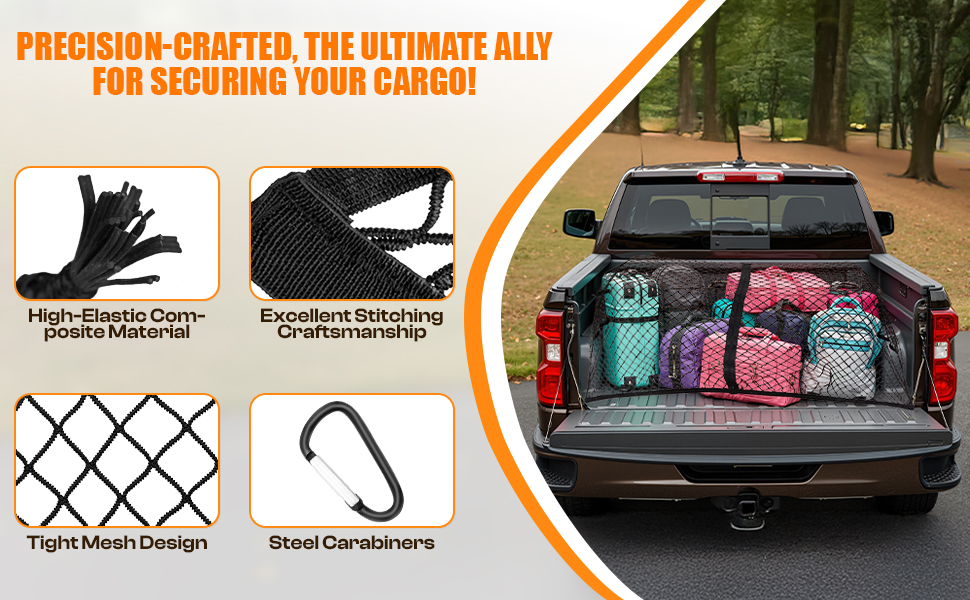 truck bed cargo net