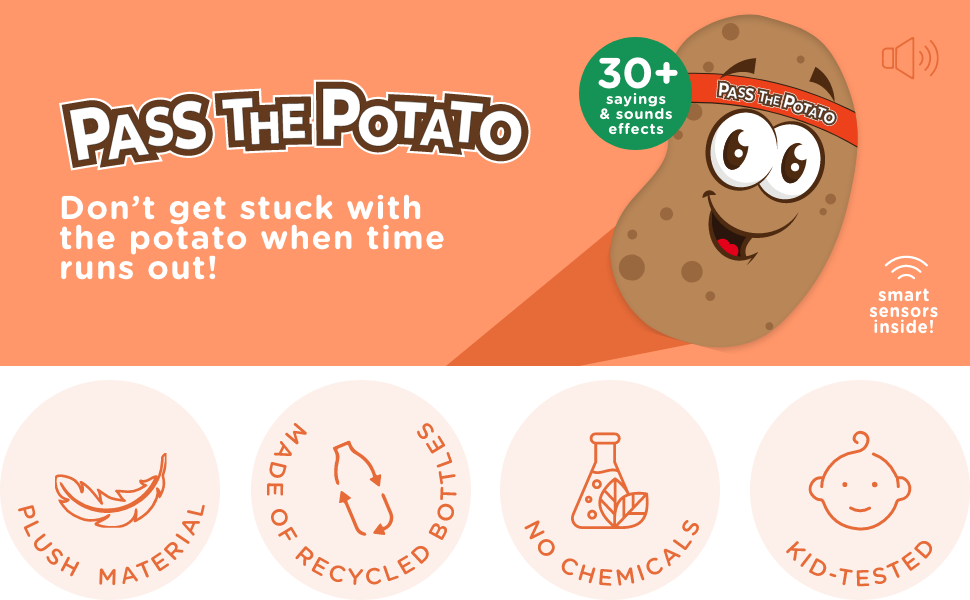 Move2Play, Pass the Potato Kids Game, Hilariously Wild and