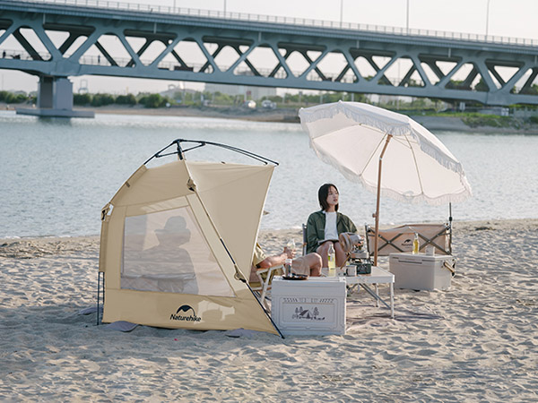 Amazon.co.jp: Naturehike ビーチテント 遮光遮熱 UPF50+ 四面
