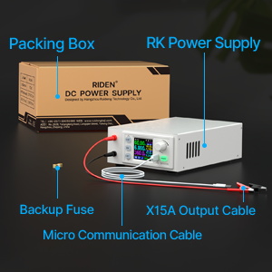直流安定化電源 60V 6A 降圧電圧ベンチ電源(RK6006-C) Riden rk6006 RK6006-BT 60v 6a 4桁の通信調整可能なDCからDCへ