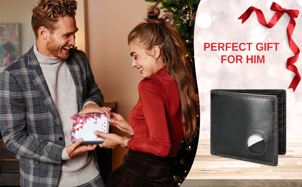 leather bifold wallet