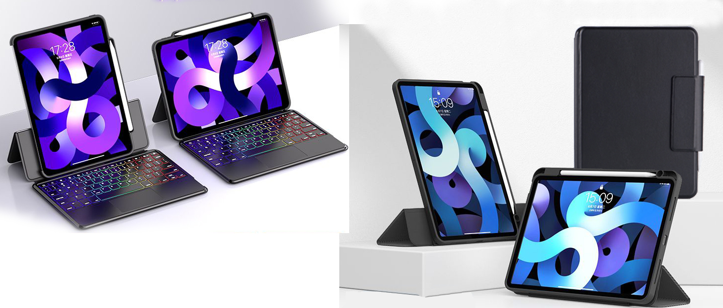 QUARK Magic Floating Keyboard Case, Wireless Slim Keyboard Cover for iPad Pro 11