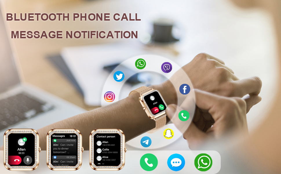 activity trackers and smartwatches for women reloj inteligente mujer