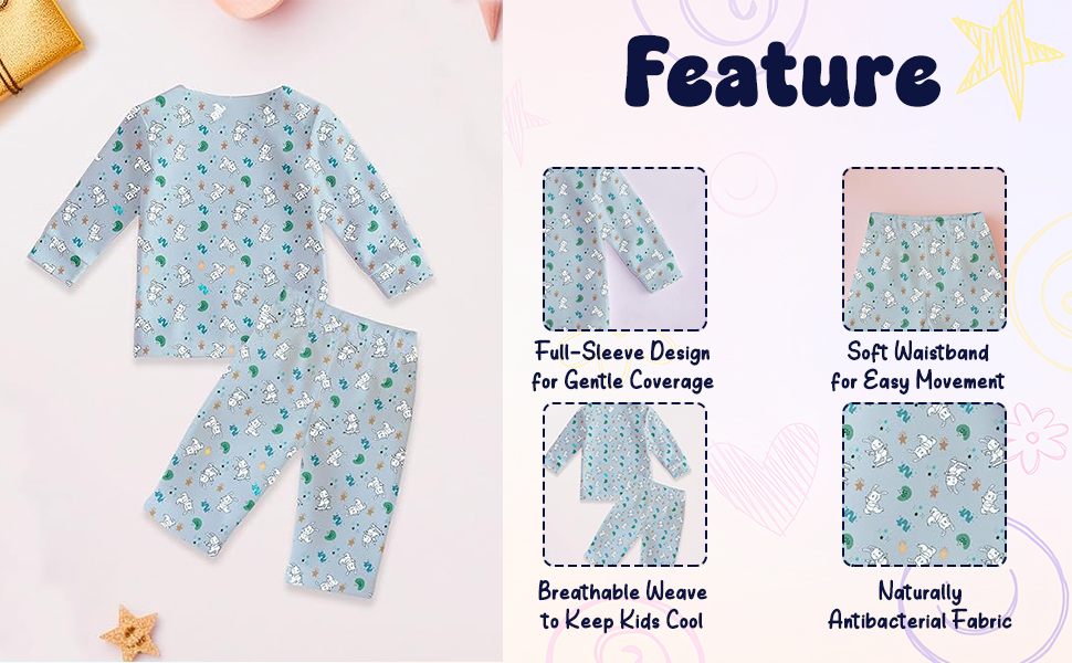 Bamboo Cotton Co-Ord Set | Ultra-Soft &amp; Breathable Summer Clothes SPN-MC368P