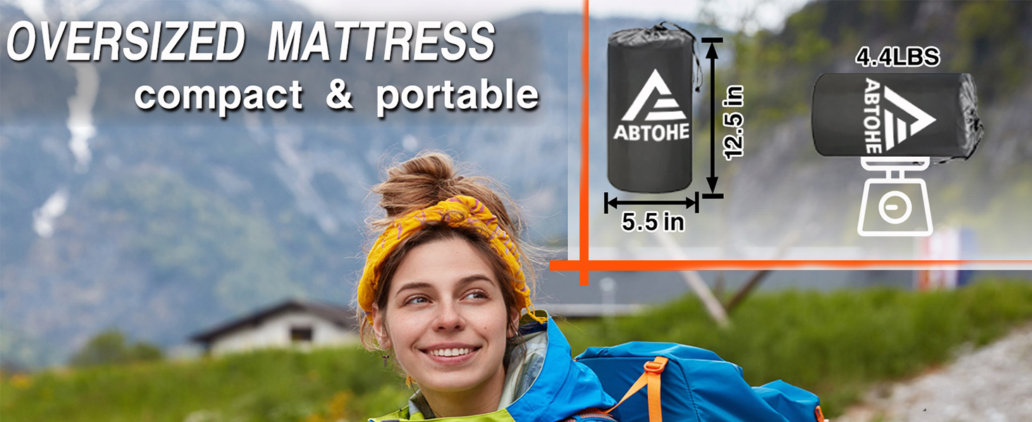 double sleeping pad camping