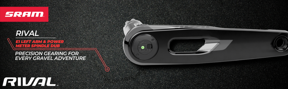 パーツ SRAM - SRAMRival AXS Left Crank Power Meter DUB SRAM ( スラム ) クランクタイプパワーメーター RIVAL AXS LEFT