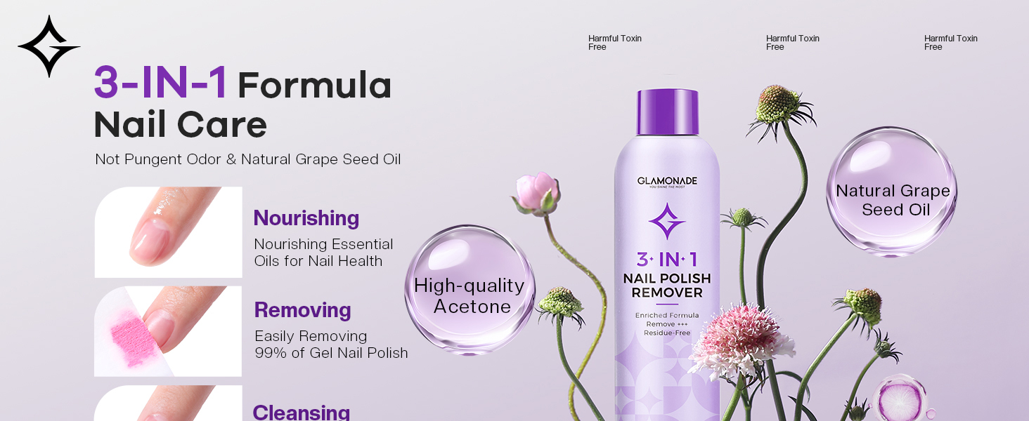 acetone nail polish remover