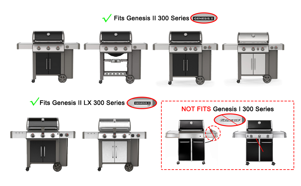 Genesis II Replacement Flavorizer Bars 66795 Parts for