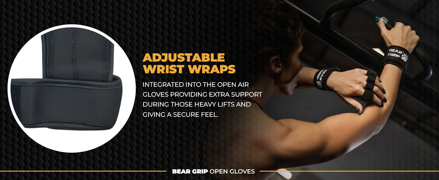 open gloves