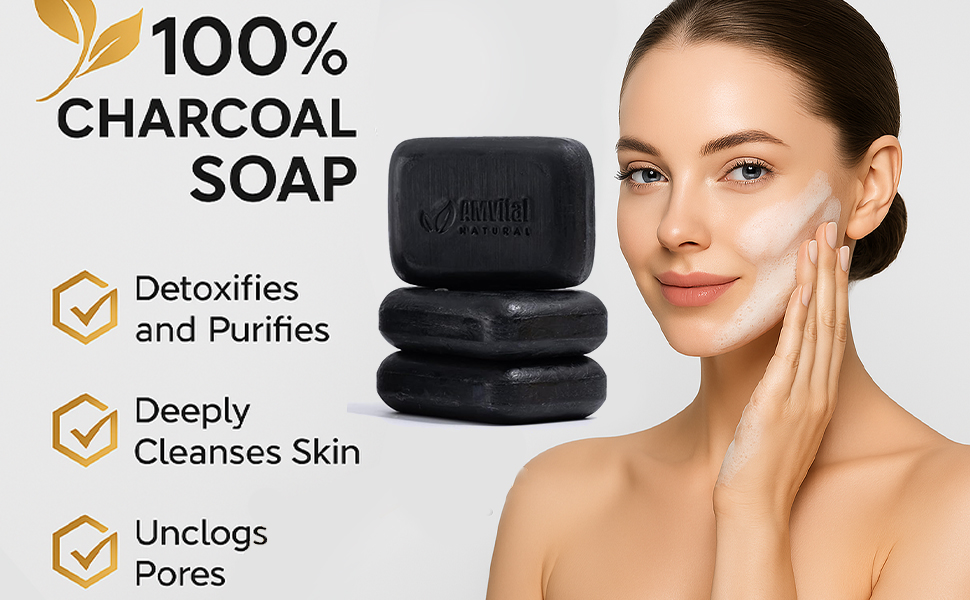 Charcoal Soap Bar