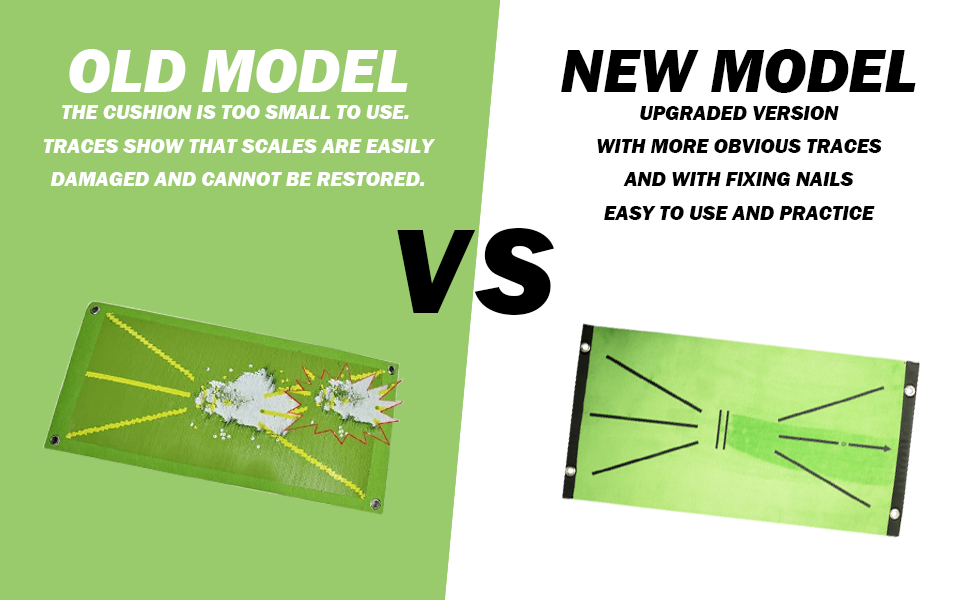 Golf Training mats for Swing Detection Hitting ，Path