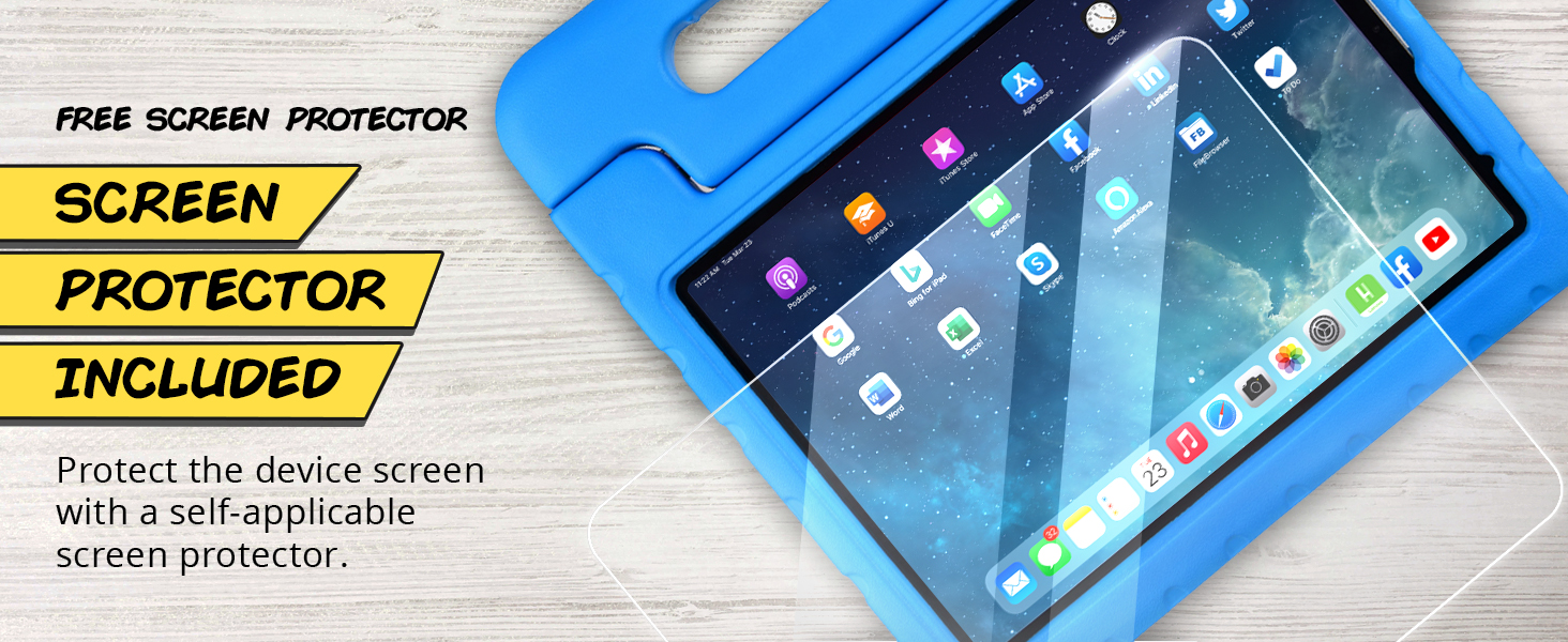 Cooper Cases Official Dynamo Shockproof iPad 10.2 Kids Apple iPad 9th