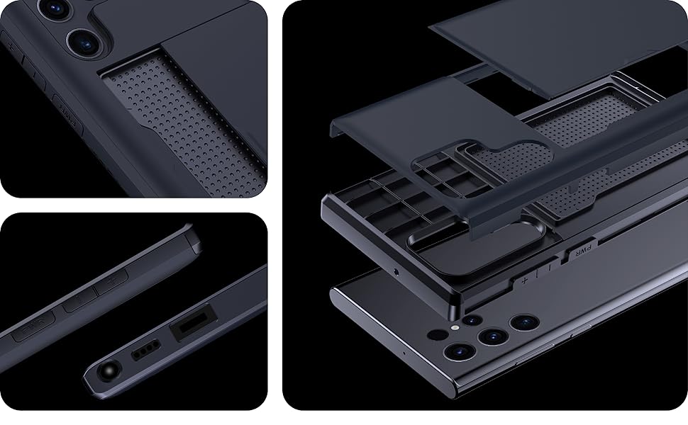 2023 NEW for Samsung Galaxy S23 Ultra Wallet Case, Wireless