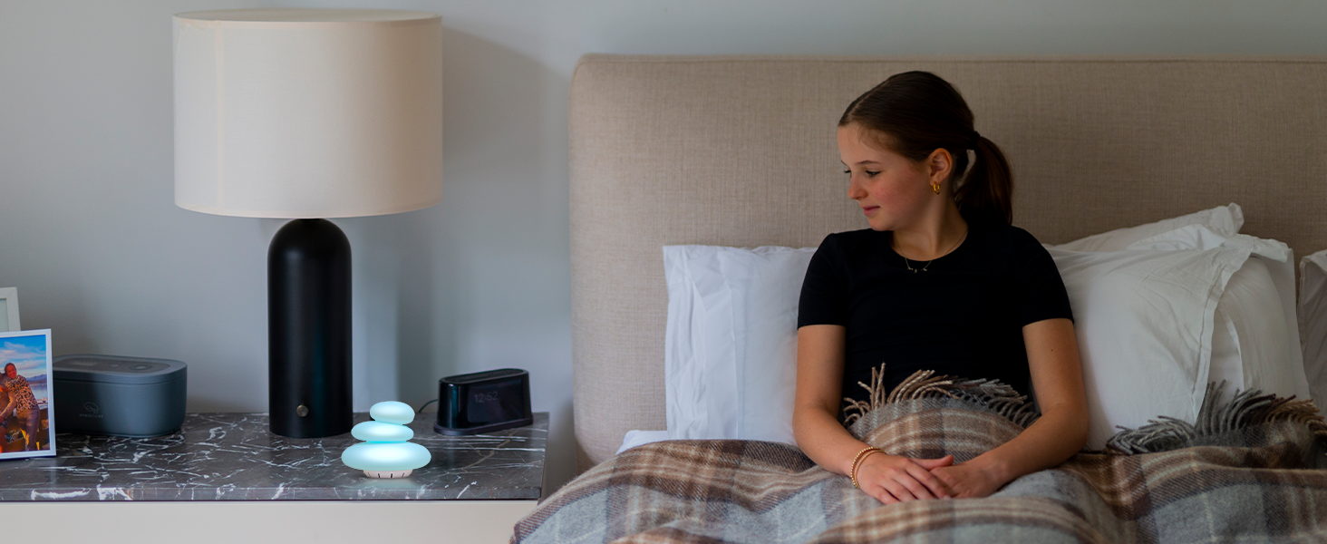 Relaxing self-care gift for adults, mindfulness breathing tool to reduce stress and improve sleep