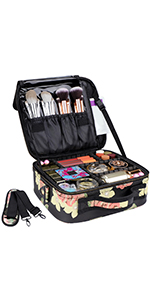 Crocodile pattern cosmetic bag