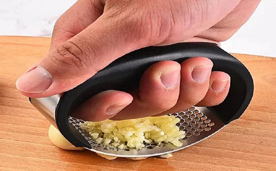 MY DEVELOPMENT Garlic Crusher Mincer Garlic Pounding Tool