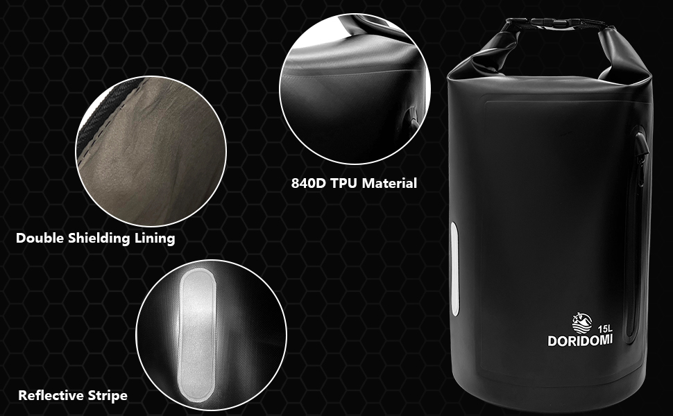 details for the faraday bag