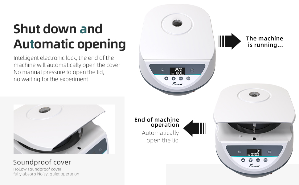 Lab PRP Benchtop Centrifuges Machine,Large Capacity,LCD Display, for