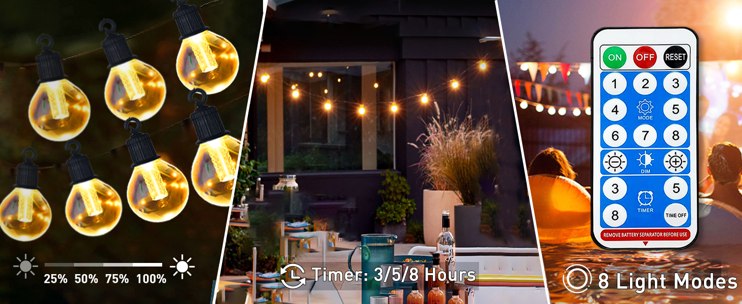 outdoor garden lights