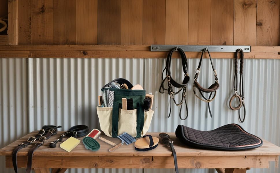 horse grooming kit