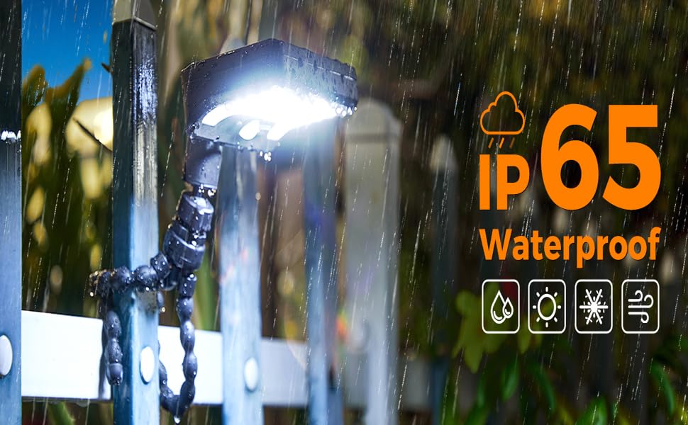 solar motion sensor light