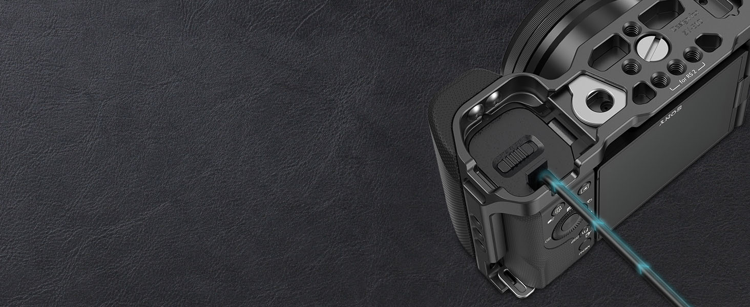 a black leather background with a black leather strap.