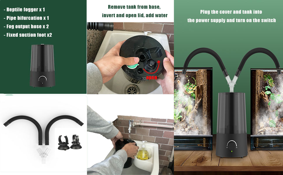 reptile humidifier fogger