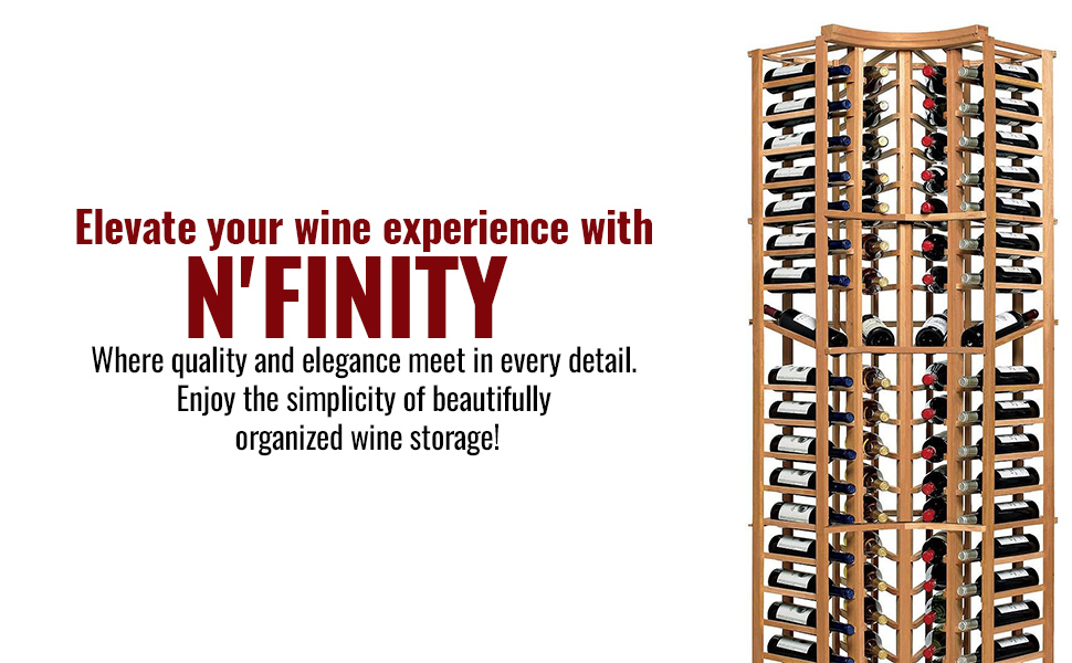 N'FINITY Wood Wine Racks