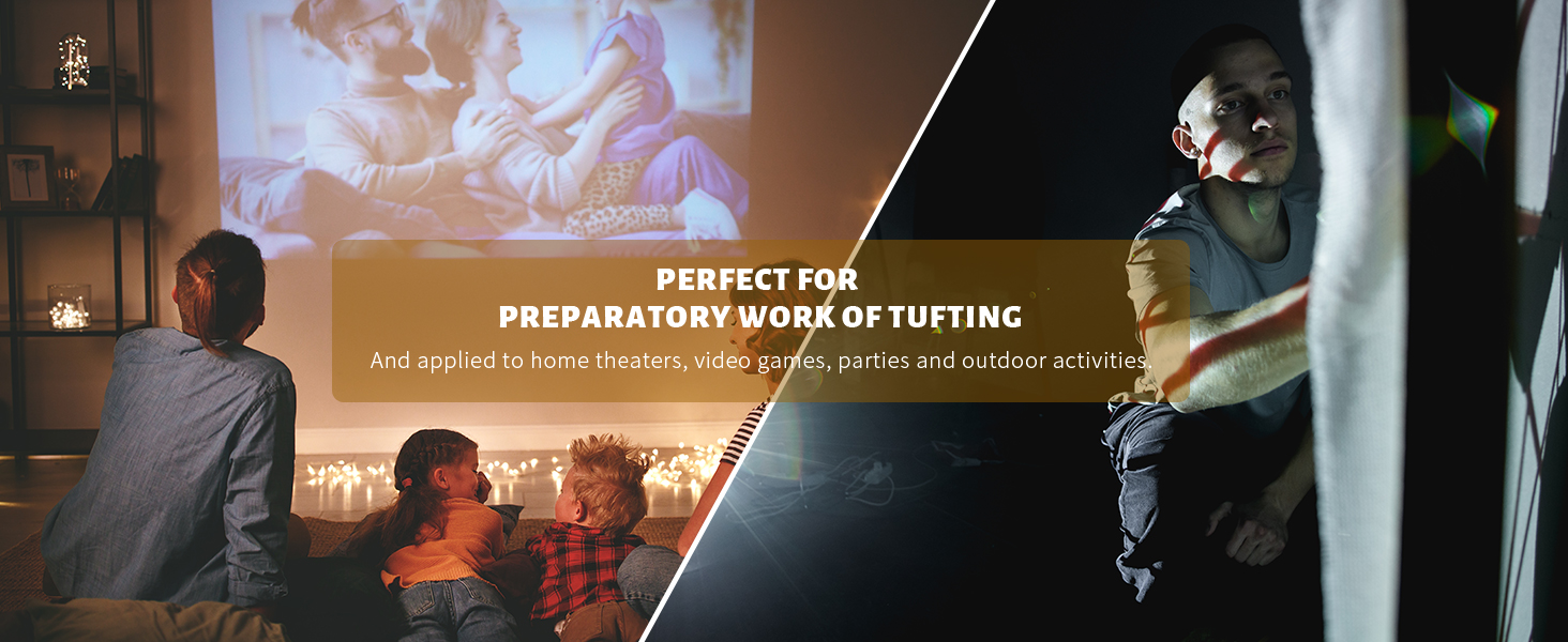 tufting mini projector