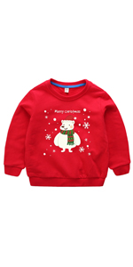 Kinder roter Pullover