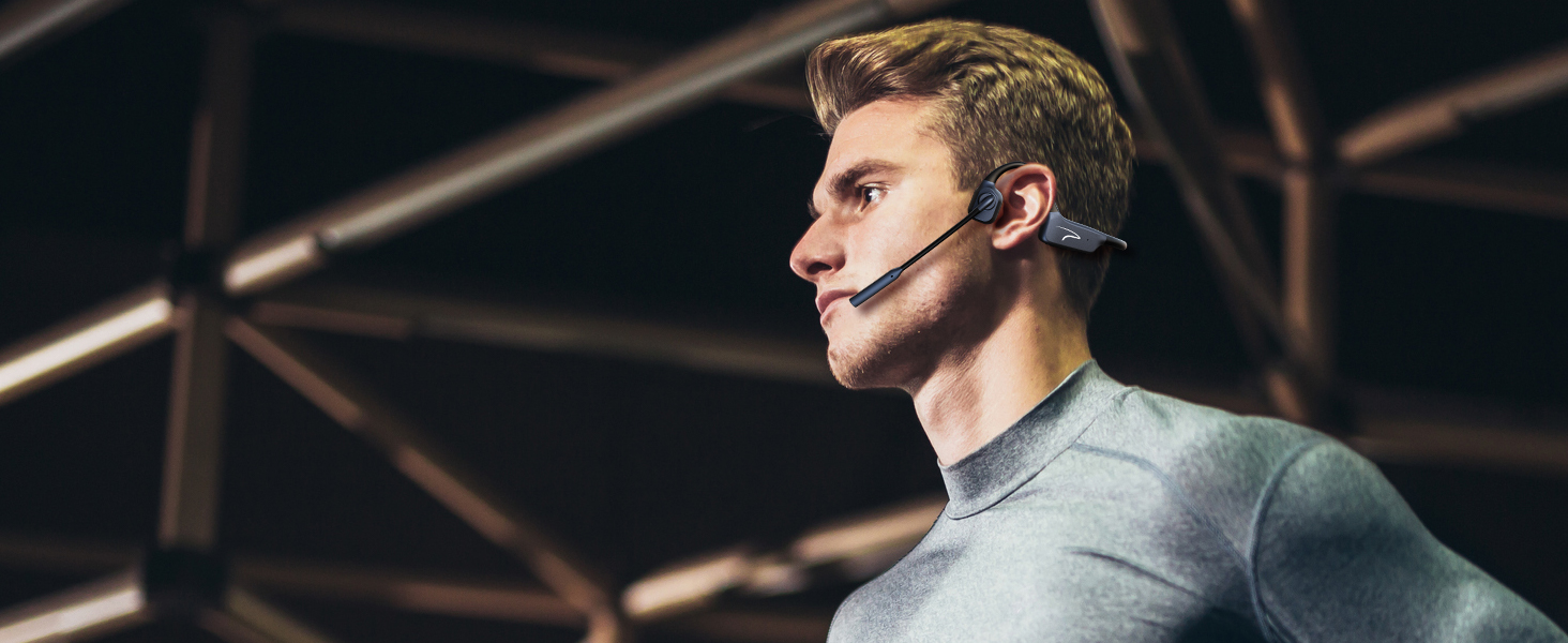 bone headphone microphone boom M200VP