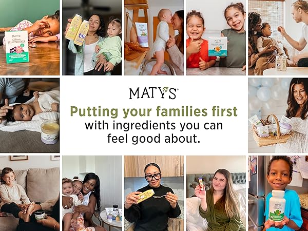 Matys Customers showing their favorite products. We put your family first with natural ingredients.