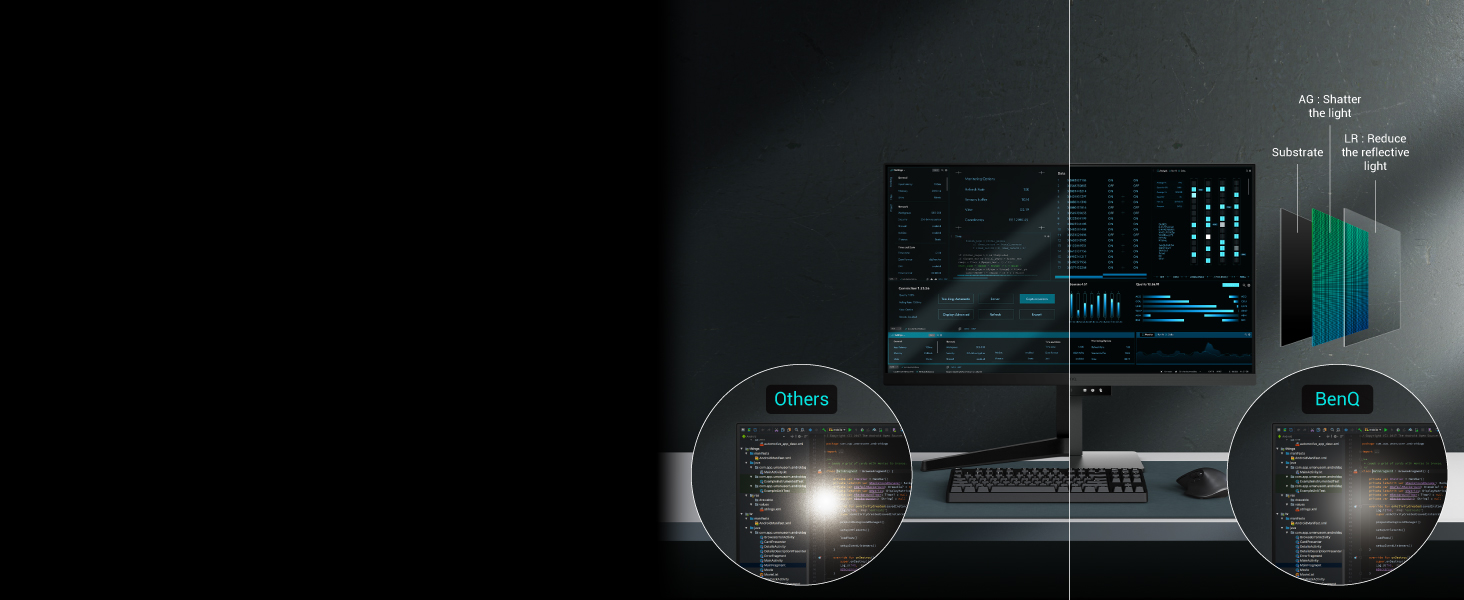 Enter the coding flow in seconds with BenQ Nano Matte Panel